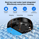 Liectroux N7S-U robot vacuum cleaner 2 in 1 vacuum and mop function, 4400mah battery, 4000pa suction power for home cleaning