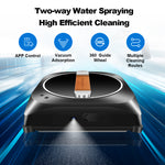 New coming model YW910  best smart robot cleaner for high-rise windows anti falling, app control with 2 water tank auto spray water